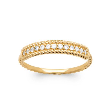BAGUE PL-OR 750 3MIC OZ