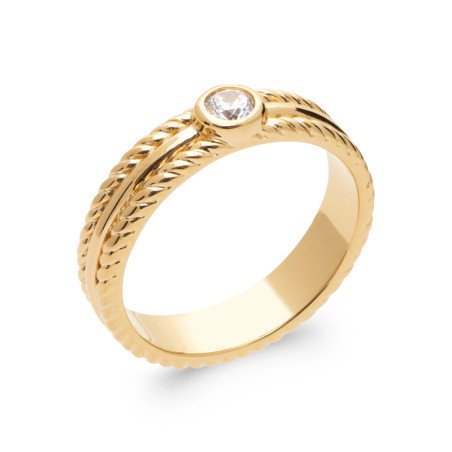 BAGUE PL-OR 750 3MIC OZ