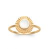 BAGUE PL-OR 750 3MIC NACRE