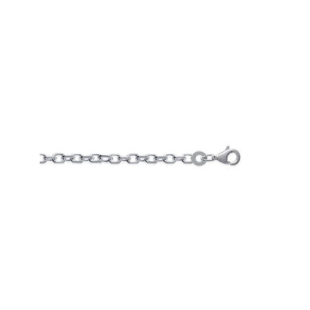 Chaîne en Argent 925 Maille Forçat Classique | Kara Bijoux