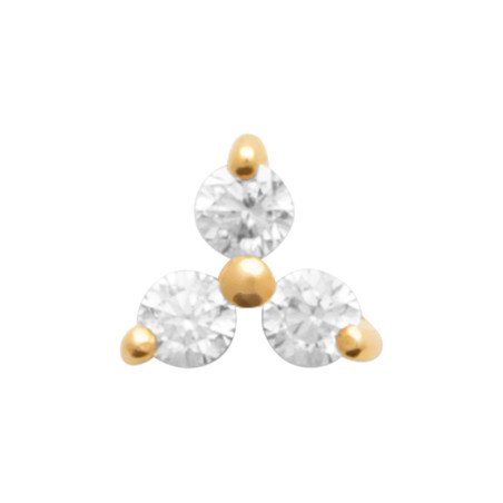 PIERCING PL-OR 750  TIGE TITANE 3MIC OZ