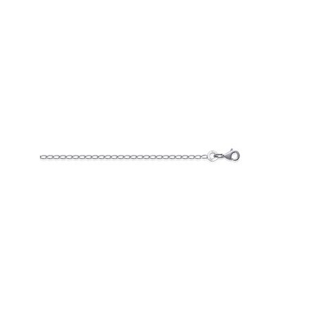 Chaîne Maille Ovale Argent 925 - Élégance et Qualité | Kara Bijoux