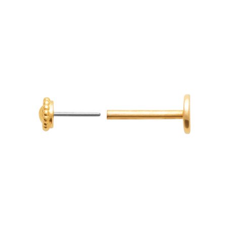 PIERCING PL-OR 750  TIGE TITANE 3MIC