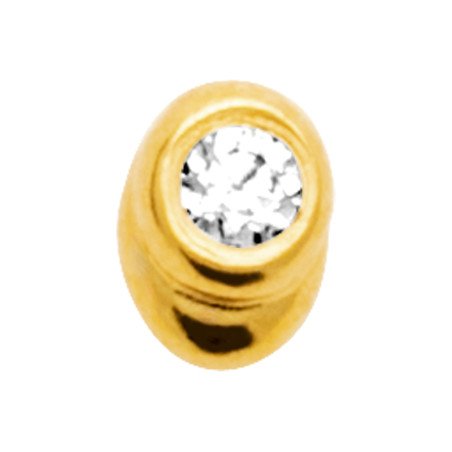 PIERCING PL-OR 750  TIGE TITANE 3MIC OZ