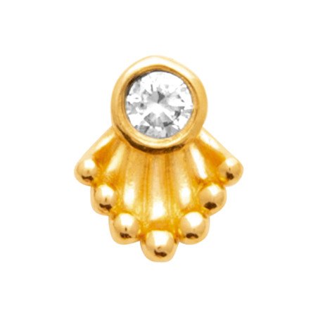 PIERCING PL-OR 750  TIGE TITANE 3MIC OZ