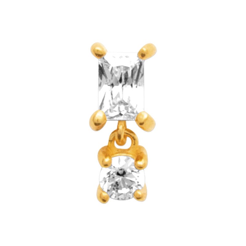 PIERCING PL-OR 750  TIGE TITANE 3MIC OZ