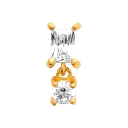 PIERCING PL-OR 750  TIGE TITANE 3MIC OZ