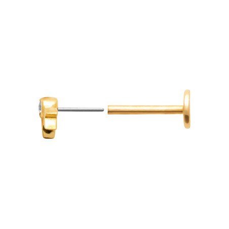PIERCING PL-OR 750  TIGE TITANE 3MIC OZ