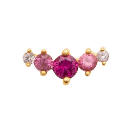 PIERCING PL-OR 750  TIGE TITANE 3MIC PS